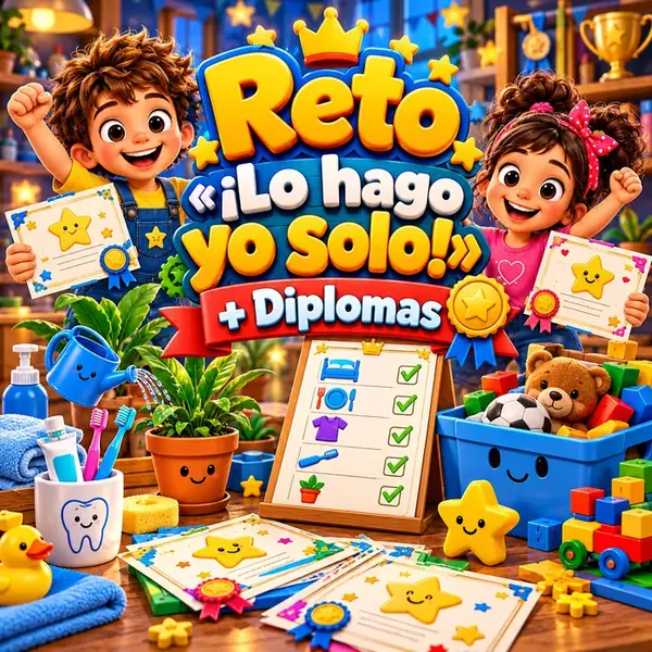 Bono 3: Reto «¡Lo hago yo solo!» + Diplomas