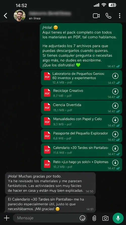 Captura de testimonio 3